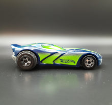 Load image into Gallery viewer, Hot Wheels 2015 Velocita Blue #6 McDonald's Pull Back Friction Car
