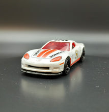 Load image into Gallery viewer, Hot Wheels 2012 '11 Corvette Grand Sport Pearl White #162 HW Main Street 2/10