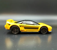 Load image into Gallery viewer, Hot Wheels 2017 '90 Acura NSX Yellow #94 Nightburnerz 4/10