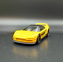 Load image into Gallery viewer, Hot Wheels 2017 '90 Acura NSX Yellow #94 Nightburnerz 4/10