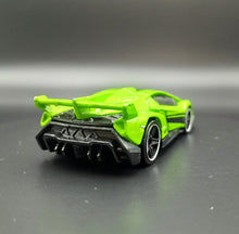 Load image into Gallery viewer, Hot Wheels 2017 Lamborghini Veneno Lime Green #165 HW Exotics 6/10