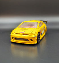 Load image into Gallery viewer, Hot Wheels 2011 Honda Civic SI Yellow #117 Nightburnerz