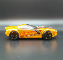 Load image into Gallery viewer, Hot Wheels 2014 Nerve Hammer Clear Yellow #176 HW Race X-Raycers