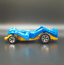 Load image into Gallery viewer, Hot Wheels 2021 Zombot Blue #46 Mattel Games 3/5