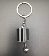 Load image into Gallery viewer, Key Ring/Chain - Explorafind 6 Speed Gearbox Gear Knob Key Ring Black