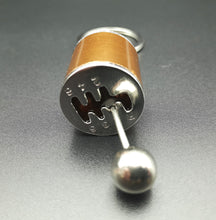 Load image into Gallery viewer, Key Ring/Chain - Explorafind 6 Speed Gearbox Gear Knob Key Ring Gold