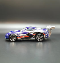 Load image into Gallery viewer, Hot Wheels 2011 Super Tsunami (Toyota Supra) Dark Blue #10/10 Nightburnerz