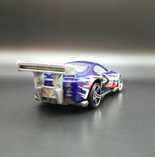 Load image into Gallery viewer, Hot Wheels 2011 Super Tsunami (Toyota Supra) Dark Blue #10/10 Nightburnerz