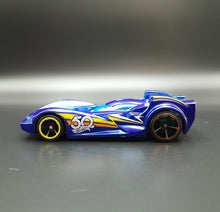 Load image into Gallery viewer, Hot Wheels 2018 Scoopa Di Fuego Blue HW 50th Track Stars 5 Pack Loose