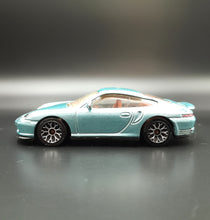 Load image into Gallery viewer, Matchbox 2006 Porsche 911 Turbo Silver Blue #25 MBX Metal