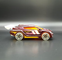 Load image into Gallery viewer, Hot Wheels 2016 Loop Coupe Maroon #53 HW Glow Wheels 8/10