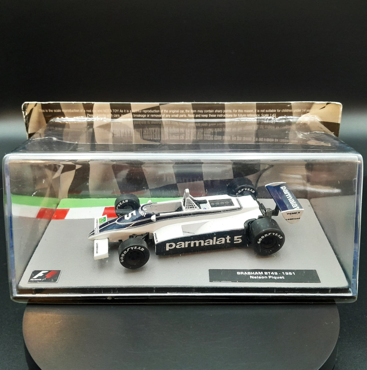 OPO 10 - Modellino Auto Formula 1 In Scala 1/43 - BRABHAM BT49 Nelson Piquet (1981) - Ixo FD007 - 4