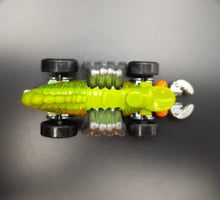 Load image into Gallery viewer, Hot Wheels 2011 Eevil Weevil Lime Green #4/6 Thrill Racers Cave