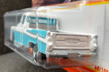 Load image into Gallery viewer, Matchbox 2022 1957 Dodge Sweptside Pickup White/Blue MBX Metro #68 New Long Card