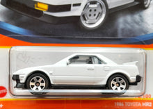 Load image into Gallery viewer, Matchbox 2021 1984 Toyota MR2 White #14 MBX Showroom New Long Card