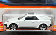 Load image into Gallery viewer, Matchbox 2021 1984 Toyota MR2 White #14 MBX Showroom New Long Card