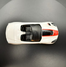 Load image into Gallery viewer, Hot Wheels 2016 '14 Corvette Stingray Convertible White #107 Then & Now 7/10