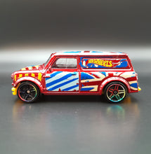 Load image into Gallery viewer, Hot Wheels 2015 '67 Austin Mini Van Dark Red #27 Art Cars 2/5