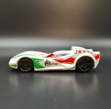 Load image into Gallery viewer, Hot Wheels 2014 Scoopa Di Fuego White #16 HW City 6/10 Mexicana Football Logo