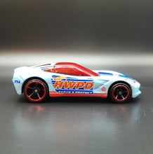Load image into Gallery viewer, Hot Wheels 2017 '14 Corvette Stingray Light Blue #20 HW Rescue 9/10