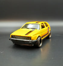 Load image into Gallery viewer, Hot Wheels 2018 Volkswagen Golf MK2 Yellow #171 Then and Now 5/10