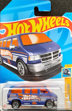Load image into Gallery viewer, Hot Wheels 2023 Dodge Van Blue #66 HW 55 Race Team 2/5 New Long Card