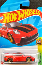 Load image into Gallery viewer, Hot Wheels 2023 Porsche 911 GT3 Red #177 HW Exotics 2/10 New Long Card