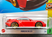 Load image into Gallery viewer, Hot Wheels 2023 Porsche 911 GT3 Red #177 HW Exotics 2/10 New Long Card