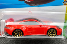 Load image into Gallery viewer, Hot Wheels 2023 Porsche 911 GT3 Red #177 HW Exotics 2/10 New Long Card
