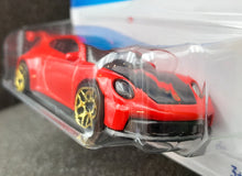 Load image into Gallery viewer, Hot Wheels 2023 Porsche 911 GT3 Red #177 HW Exotics 2/10 New Long Card