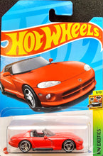 Load image into Gallery viewer, Hot Wheels 2023 Dodge Viper RT/10 Red #236 HW Exotics 9/10 New Long Card