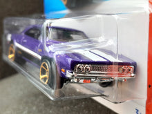 Load image into Gallery viewer, Hot Wheels 2023 '69 Dodge Charger 500 Purple #240 Then and Now 8/10 New Long Card