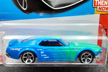 Load image into Gallery viewer, Hot Wheels 2023 '69 Ford Mustang Boss 302 Blue #244 Then and Now 10/10 New