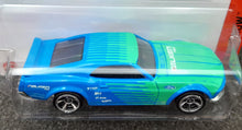 Load image into Gallery viewer, Hot Wheels 2023 '69 Ford Mustang Boss 302 Blue #244 Then and Now 10/10 New