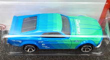 Load image into Gallery viewer, Hot Wheels 2023 '69 Ford Mustang Boss 302 Blue #244 Then and Now 10/10 New