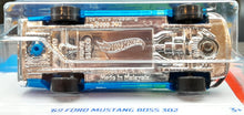 Load image into Gallery viewer, Hot Wheels 2023 '69 Ford Mustang Boss 302 Blue #244 Then and Now 10/10 New