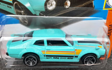 Load image into Gallery viewer, Hot Wheels 2023 Custom Ford Maverick Turquoise #99 Muscle Mania 2/10 New