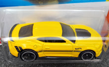 Load image into Gallery viewer, Hot Wheels 2023 2017 Camaro ZL1 Yellow #135 Muscle Mania 5/10 New Long Card