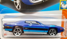 Load image into Gallery viewer, Hot Wheels 2023 '71 Plymouth GTX Blue #166 Muscle Mania 7/10 New Long Card