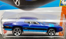 Load image into Gallery viewer, Hot Wheels 2023 '71 Plymouth GTX Blue #166 Muscle Mania 7/10 New Long Card
