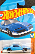 Load image into Gallery viewer, Hot Wheels 2023 '84 Pontiac Firebird Blue #180 Muscle Mania 8/10 New Long Card
