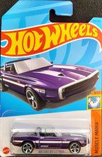 Load image into Gallery viewer, Hot Wheels 2023 '69 Shelby GT 500 Purple Muscle Mania 9/10 New Long Card