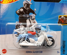 Load image into Gallery viewer, Hot Wheels 2023 Honda Super Cub Light Blue #87 HW Moto 3/5 New