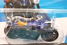 Load image into Gallery viewer, Hot Wheels 2023 Honda CB750 Cafe Navy Blue #141 HW Moto 4/5 New