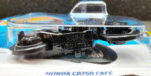 Load image into Gallery viewer, Hot Wheels 2023 Honda CB750 Cafe Navy Blue #141 HW Moto 4/5 New