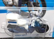 Load image into Gallery viewer, Hot Wheels 2023 Honda Super Cub Custom Blue #160 HW Moto 5/5 New Long Card