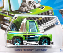 Load image into Gallery viewer, Hot Wheels 2023 Toon'd '83 Chevy Silverado Lime Green #93 HW Hot Trucks 1/10 New