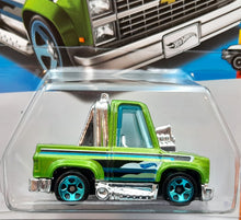 Load image into Gallery viewer, Hot Wheels 2023 Toon'd '83 Chevy Silverado Lime Green #93 HW Hot Trucks 1/10 New Long Card