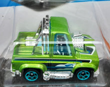 Load image into Gallery viewer, Hot Wheels 2023 Toon'd '83 Chevy Silverado Lime Green #93 HW Hot Trucks 1/10 New Long Card