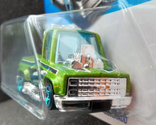 Load image into Gallery viewer, Hot Wheels 2023 Toon'd '83 Chevy Silverado Lime Green #93 HW Hot Trucks 1/10 New Long Card